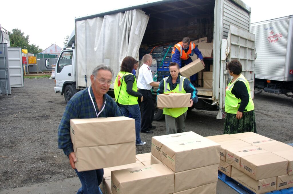 disaster relief security