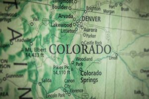 colorado close up map lakewood