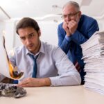 employee burning documents at work termination
