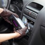 larceny stealing auto theft prevented with security guards