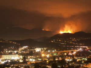 los angeles fire security