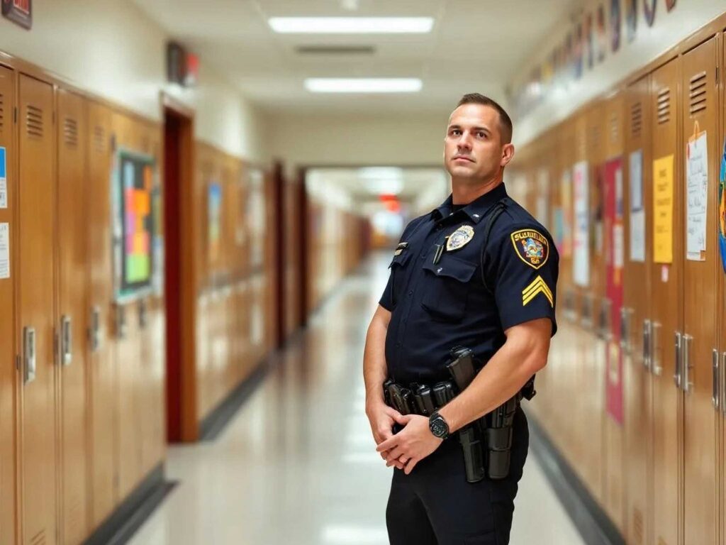 school security guards provide safety throughout the school year