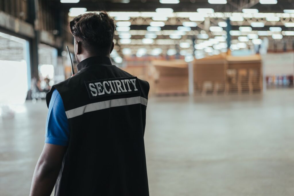 warehouse security guard services